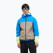 Giacca Peak Performance Trail Hipe Shell da uomo blu brillante/beige/soleggiato
