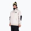 Colourwear Est 2010 Felpa da snowboard con cappuccio bianco sporco