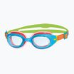 Occhialini da nuoto Zoggs Little Sonic Air per bambini blu/arancione/verde/azzurro