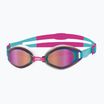 Occhialini da nuoto Zoggs Endura Mirror aqua/rosa/mirrored multi