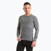 ODLO Active Warm Bl Top Uomo girocollo manica lunga grigio acciaio melange