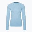 Maglia donna termoattiva a maniche lunghe X-Bionic Energy Accumulator 4.0 LS blu ghiaccio/bianco artico