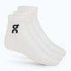 On Running Logo Sock Mid 3 paia bianco