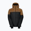 Giacca da sci SCOTT Ultimate Dryo 10 pane marrone/nero da uomo