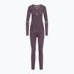 Set di biancheria intima termica da donna ODLO Fundamentals Performance Warm gray ridge