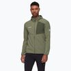 Felpa da trekking da donna Mammut Madris Light ML con cappuccio marshmallow