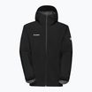 Mammut Linard Light HS Uomo Giacca da pioggia con cappuccio nero