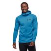 Felpa da trekking da uomo Black Diamond Factor Hoody kingfisher