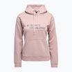 Felpa da donna Black Diamond Mini Stacked Po Hoody color malva pallido