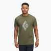 Maglietta Black Diamond Engineered Diamond SS da uomo tundra t-shirt