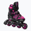 Pattini a rotelle Roces Jokey 3.0 per bambini nero/rosa