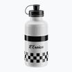 Bottiglia da bicicletta Elite Eroica France 500 ml bianco/nero