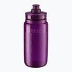 Elite FLY Tex 550 ml bottiglia da bicicletta trasparente/viola