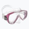 Maschera subacquea Cressi Onda trasparente/rosa