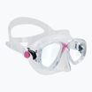 Maschera subacquea Cressi Marea trasparente/rosa
