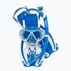 Set da sub Cressi Rocks Jr Set blu/bianco per bambini
