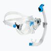 Set da immersione Cressi Marea + Seal Dry Jr trasparente/azzurro
