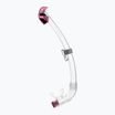 Snorkel Cressi Seal Dry chiaro/rosa