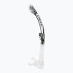 Snorkel Cressi Alpha Ultra Dry trasparente/nero/bianco