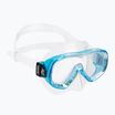 Maschera da snorkeling per bambini Cressi Piumetta argento/acquamarina