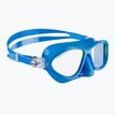 Maschera subacquea per bambini Cressi Moon azzurro/lime