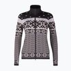 Felpa termica da donna Newland Kylie Full Zip nero/pietra
