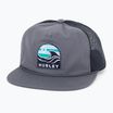 Cappello da baseball Hurley Mavericks Trucker da uomo grigio scuro