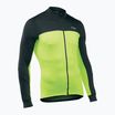 Felpa da ciclismo Northwave Force 2 Jersey FZ nero/giallo fluo da uomo