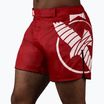 Pantaloncini da allenamento da uomo Hayabusa Icon Mid-Thigh MMA rosso/bianco