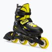 Pattini a rotelle Rollerblade Fury per bambini nero/giallo