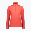 Felpa donna CMP 30L1086 rosso fluo