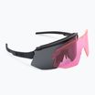 Occhiali da sole Bliz Breeze nero opaco/fumo/rosa