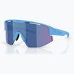 Occhiali da sole Bliz Matrix Small blu opaco/grigio blu specchiato
