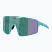 Bliz P001S occhiali da sole revo opachi turchese/verde/blu verde