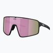 Occhiali da sole Bliz P001S nero opaco/marrone a specchio rosa