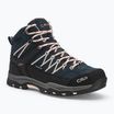 Stivali da trekking junior CMP Rigel Mid Wp asfalto/rosa