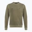 Felpa da uomo Aeronautica Militare Girocollo lavaggio oliva militare