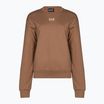 Felpa donna EA7 Emporio Armani Train Logo Series T-Top Essential tan