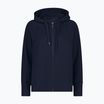 CMP Felpa donna 34D7116 Fix Hood nero/blu