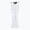 Pantaloni da sci donna EA7 Emporio Armani Ski Kitzbuhel Softshell a vita alta bianco