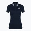 Maglietta donna EA7 Emporio Armani Golf Pro Polo Damier armani blu