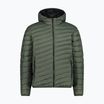 Piumino da uomo CMP Fix Hood verde 32K3147/E319