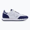 EA7 Emporio Armani Bianco e Nero Scarpe vintage bianco/medievale blu