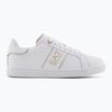 EA7 Emporio Armani Classic Logo scarpe con dettagli in bianco/oro