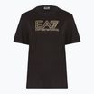 Maglietta donna EA7 Emporio Armani Train Visibility nero/oro