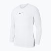 Manica lunga termica Nike Dri-FIT Park First Layer bianco/grigio freddo per bambini