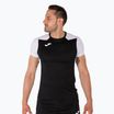 Maglia da corsa Joma Record II da uomo, nero/bianco