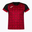 Maglia da calcio Joma Supernova III donna nero/rosso