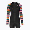 Hurley Advant donna 2mm Shorty Springsuit galleggiante da bagno chevron