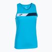 Canotta tennis donna Joma Court Sleeveless fluor turchese/navy